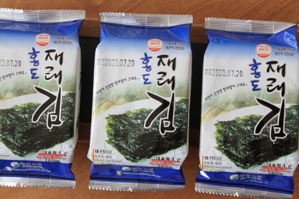 홍도재래김(3단도시락 4g X 12PX10봉 120개입)